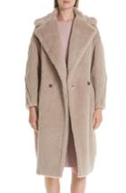 Women's Max Mara Ginnata Teddy Bear Icon Faux Fur Coat - Beige