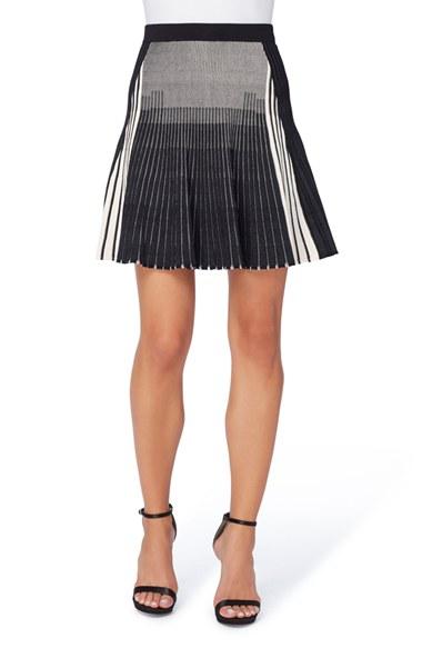 Women's Catherine Catherine Malandrino Dew Stripe Knit Skirt