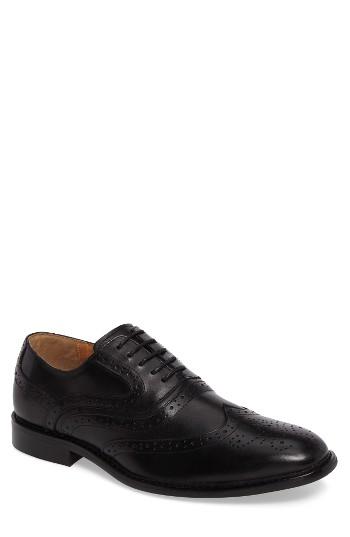 Men's English Laundry Hyde Park Wingtip M - Brown