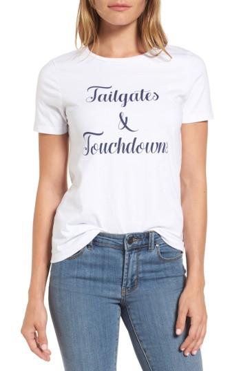 Women's Draper James Tailgates & Touchdowns Tee