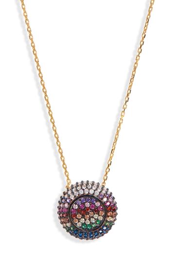 Women's Anuja Tolia Rainbow Planet Pendant Necklace