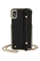 Kate Spade New York Hand Strap Iphone X Crossbody Case - Black