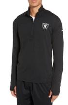 Men's Nike Nfl Team Element Quarter Zip Pullover, Size - Black