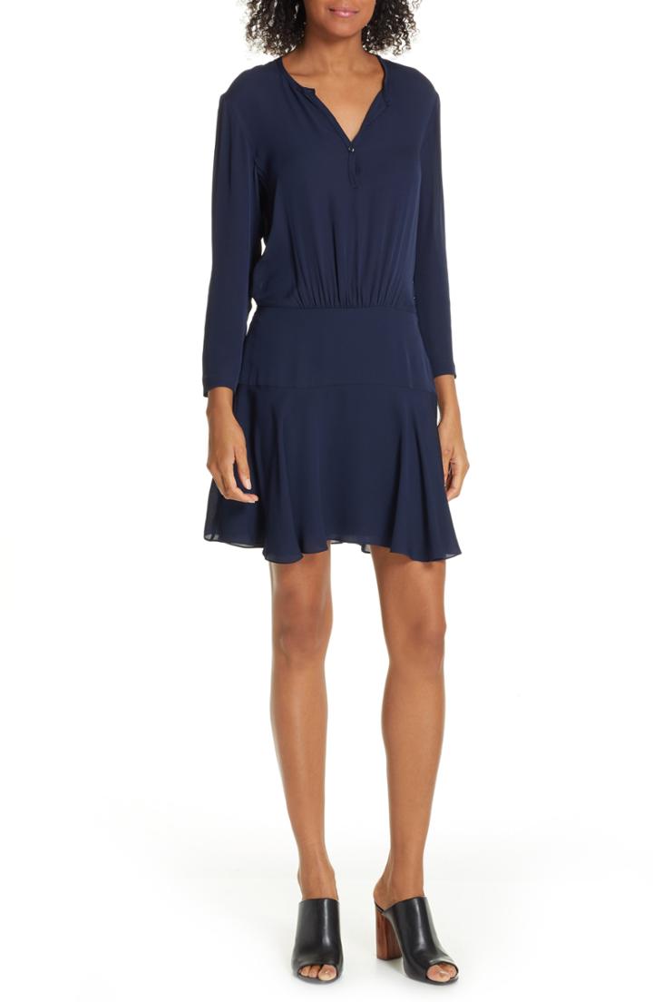 Women's A.l.c. Hearst Silk Dress - Blue