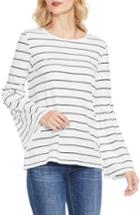 Women's Two By Vince Camuto Bell Sleeve Stripe Top - White