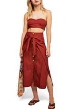 Women's Endless Summer By Free People Sunny Sun Top & Skirt - Coral