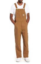 Men's Carhartt Work In Progress Canvas Bib Overalls