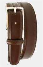 Men's Martin Dingman 'smith' Leather Belt - Luggage