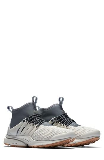 Women's Nike Air Presto Mid Utility Water Repellent Sneaker .5 M - Beige