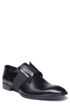 Men's Jared Lang Emilo Laceless Derby Eu - Black