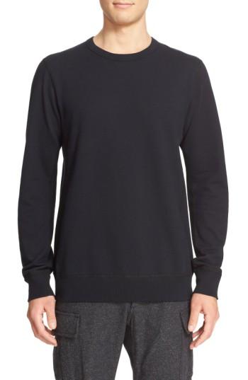 Men's Wings + Horns French Terry Sweatshirt - Black