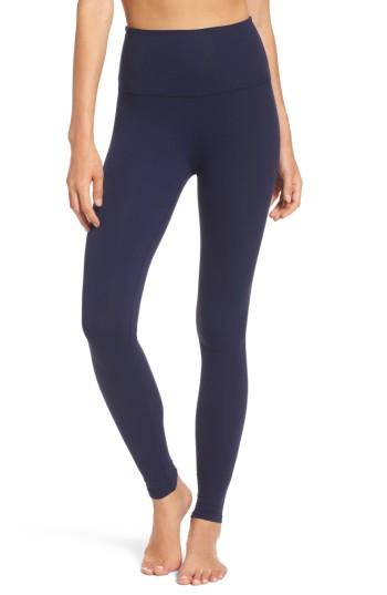 Women's Beyond Yoga 'take Me Higher' Leggings - Blue