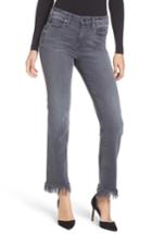 Women's Good American Good Straight Crop Straight Leg Jeans - Grey