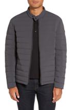 Men's Michael Kors Packable Stretch Down Jacket - Grey