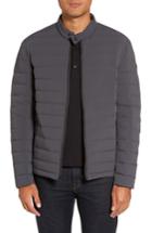 Men's Michael Kors Packable Stretch Down Jacket - Grey