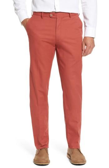 Men's Peter Millar Twill Pants - Red