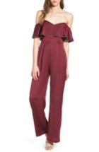Women's Devlin Melanie Strapless Jumpsuit - Purple