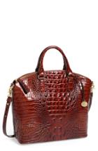 Brahmin 'melbourne - Large Duxbury' Satchel - Brown