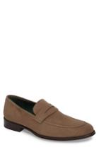 Men's Mezlan Naville Penny Loafer .5 M - Beige