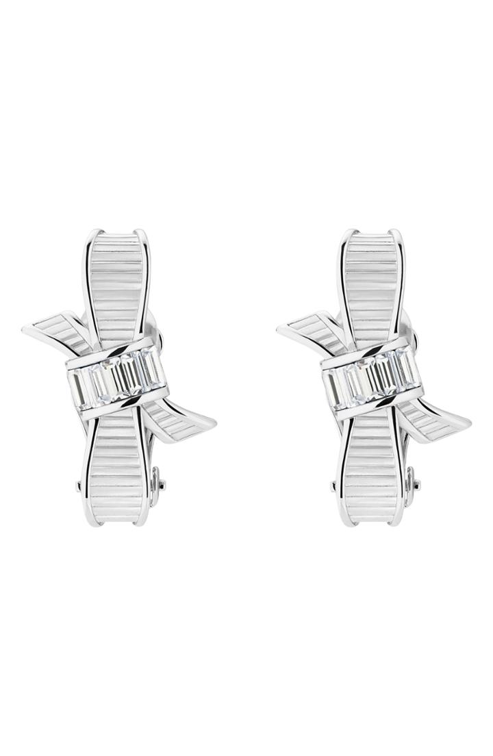 Women's Ted Baker London Dalika Ribbon Bow Clip Earrings