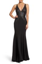Women's Dress The Population Katherine Lace Dress, Size - Blue
