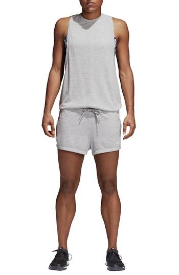 Women's Adidas Wanderlust One-piece, Size - Grey