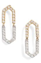 Women's Bony Levy Two-tone Diamond Drop Earrings (nordstrom Exclusive)