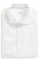 Men's Eton Slim Fit Solid Dress Shirt - - White