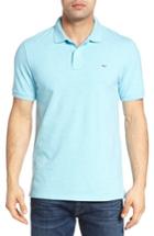 Men's Vineyard Vines Fit Pique Polo, Size Small - Blue