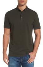 Men's French Connection Parched Pique Polo, Size - Green