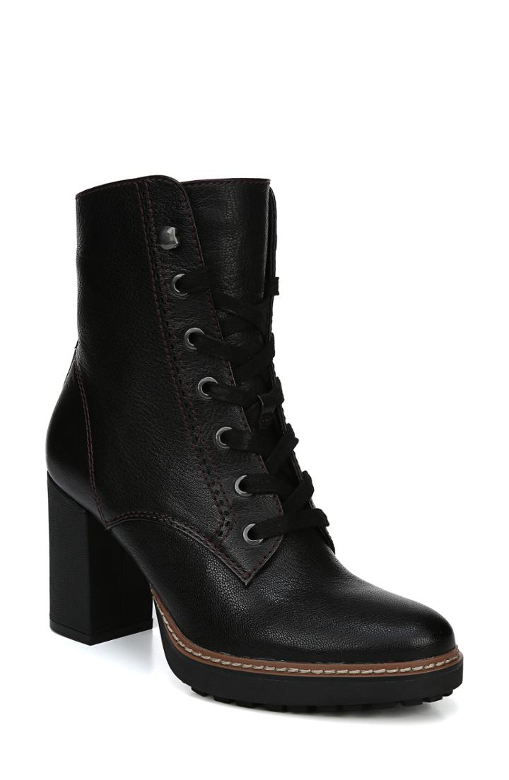 Women's Naturalizer Callie Lace-up Boot .5 M - Black