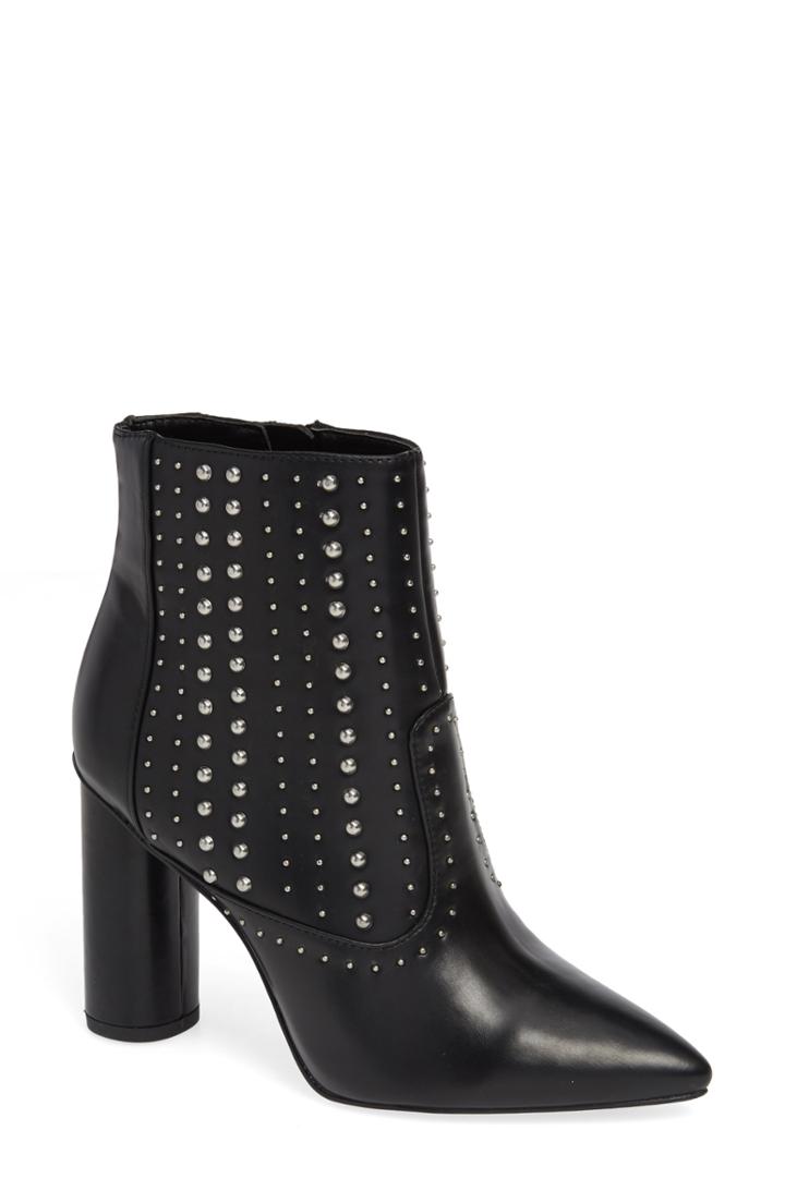 Women's Bcbg Hollis Studded Bootie M - Black