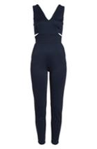 Women's Faiche By J Cutout Jumpsuit - Blue