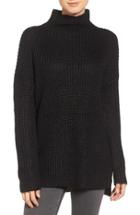 Women's Trouve Rib Knit Sweater, Size - Black