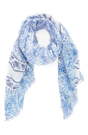 Women's Caslon Print Modal Scarf