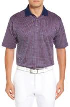 Men's Bobby Jones Geo Jacquard Polo - Blue