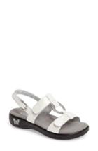 Women's Alegria 'julie' Slingback Sandal -8.5us / 38eu - White