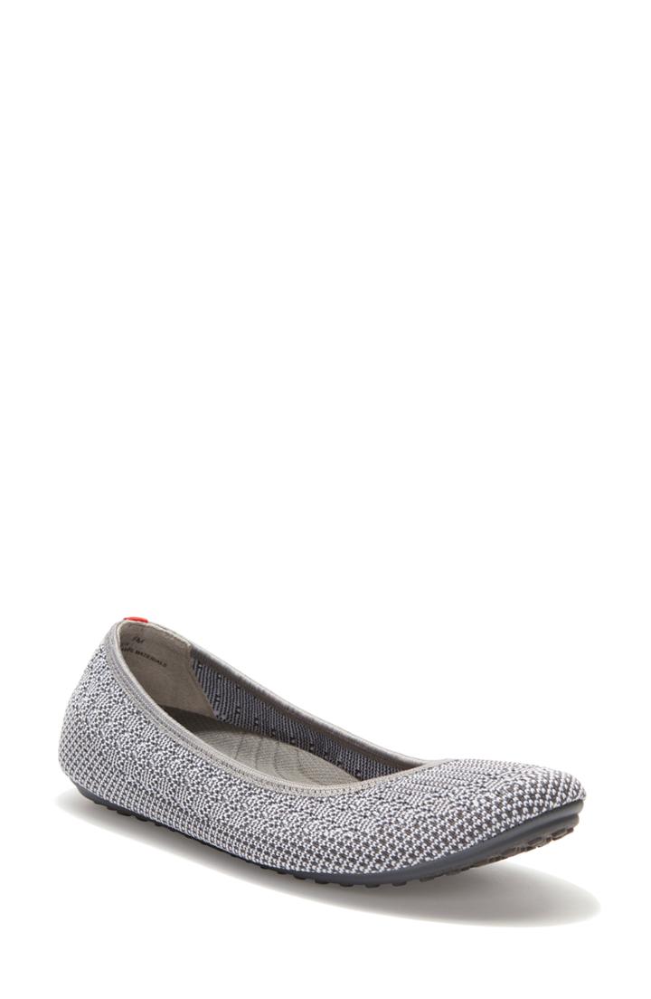 Women's Adam Tucker Kaila Ballet Flat .5 M - Grey