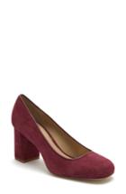 Women's Etienne Aigner Dylan Square Toe Pump M - Red