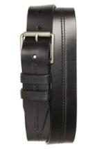 Men's 1901 Mason Center Stitch Horween Leather Belt - Black