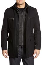 Men's Cole Haan Wool Blend Jacket, Size - Black