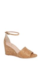 Women's Kate Spade New York Halo Strap Wedge Sandal M - Beige
