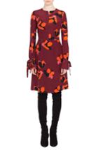 Women's Akris Punto Anemone Print Silk Dress