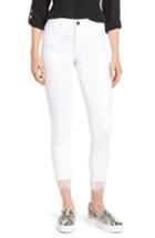 Women's Wit & Wisdom Ab-solution Lace Hem High Waist Jeans