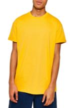 Men's Topman Oversize Fit Roller T-shirt - Yellow