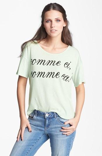 Ten Sixty Sherman 'comme Ci Comme Ca' Tee (juniors)