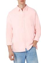 Men's Topman Slim Fit Summer Oxford Shirt - Pink