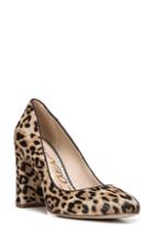 Women's Sam Edelman Stillson Genuine Calf Hair Pump .5 M - Beige