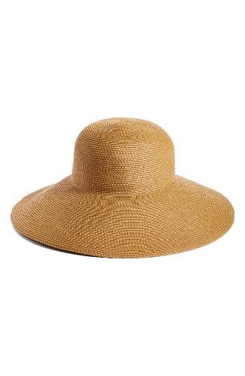 Women's Eric Javits Bella Squishee Sun Hat - Beige