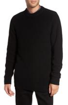 Men's Treasure & Bond Shaker Stitch Sweater - Black